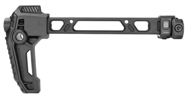 Strike Industries FSASSTOCK FSA Single Folder Black Steel Picatinny Rail Mount — view 1