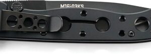 CRKT M16-03KS 3.5" PLAIN EDGE - SPEAR POINT BLACK BLADE — view 2