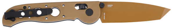 CRKT M1602XD M16 Tactical 3.11" Folding Tanto Plain Desert Tan D2 Steel Blade, Desert Tan Grivory Handle — view 1