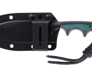 CRKT NESSMUK 2.9" GRN/SLV W/SHEATH — view 2