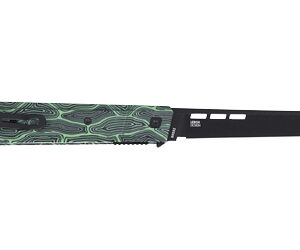 CRKT ZEPHYR 3.22" PLAIN EDGE GRN/WHT — view 2