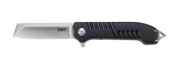 CRKT 4031 Razel GT 3.02" Folding Chisel Plain Satin 8Cr13MoV SS Blade Black/ Aluminum Handle Includes Pocket Clip — view 1