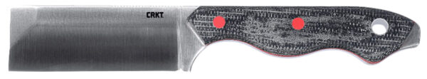 CRKT 4037 Razel  2.97" Fixed Plain Satin D2 Steel Blade/Weathered Resin Infused Fiber Handle Includes Sheath — view 1
