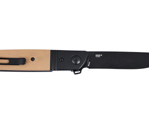 CRKT BAMBOOZLED 3.34" PLAIN BROWN — view 2