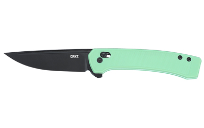 CRKT Q COMPACT 3.05" PLAIN EDGE AQUA — view 1