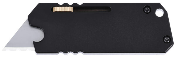 CRKT 9917 C.U.T. Sk-5 Steel OTF 0.62" Satin Blade, Titanium Handle 3.30" Long, Includes Pocket Clip — view 1