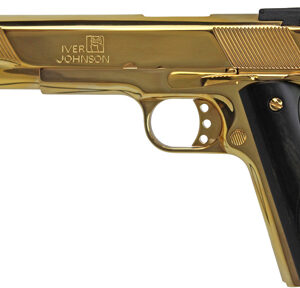 IVER JOHNSON EAGLE XL - 10MM 6" 24K GOLD BLACK WOOD — view 2
