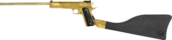 IVER JOHNSON EAGLE XL45 45ACP - CARBINE 16" BBL 24K GOLD — view 1