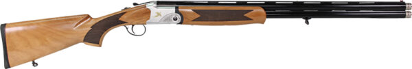 IVER JOHNSON 600 O/U 12GA 3" - 28"VR MATTE BLONDE WOOD — view 1