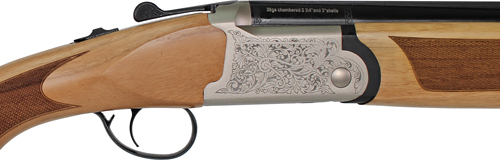 IVER JOHNSON 600 O/U 28GA - 28"VR MATTE BLONDE WOOD — view 1
