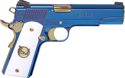 IVER JOHNSON EAGLE ULTRAMARINE - 1911 45ACP 8RD ULTRAMARINE PVD — view 1