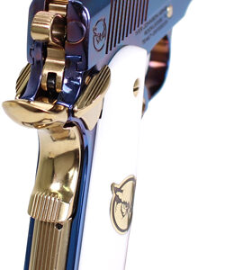 IVER JOHNSON EAGLE ULTRAMARINE - 1911 45ACP 8RD ULTRAMARINE PVD — view 3