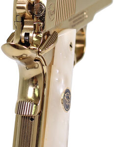IVER JOHNSON GOLDEN EAGLE - 1911 45ACP 8RD POLISHED GOLD — view 3