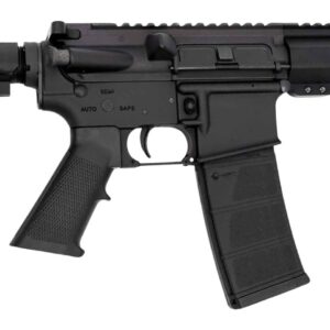 Andro Corp Industries 5568CB ACI-15 CQB 5.56 NATO 30+1 8" Black Nitride Threaded Barrel, Black Anodized Aluminum Receiver w/Picatinny Rail, M-LOK Handguard, Black Polymer SBA3 Pistol Brace, Black A2 G
