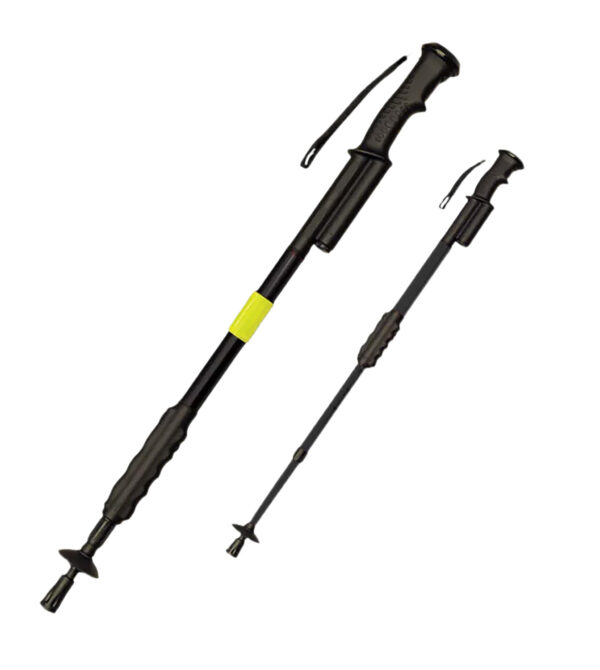 PSP ZAPHSBLK Zap Hike 'N Strike Black Aluminum Includes Removable Reflective Safety Band — view 1