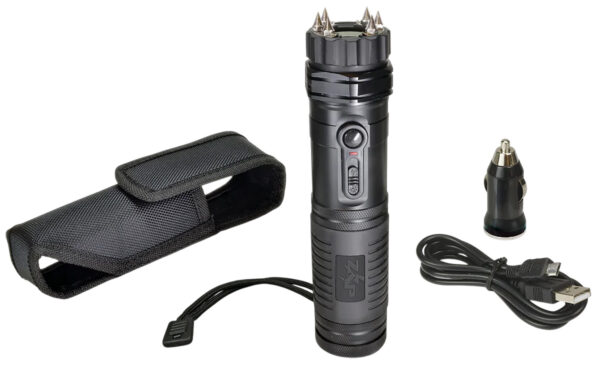 Zap ZAPLE Zap Light Extreme Stun Gun/Flashlight Black — view 1