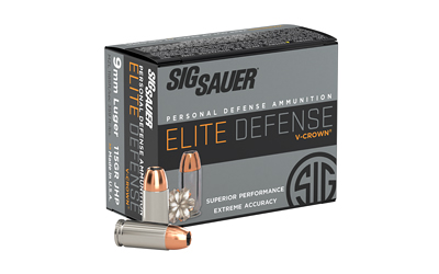SIG AMMO 9MM 115GR JHP 20/200 — view 1