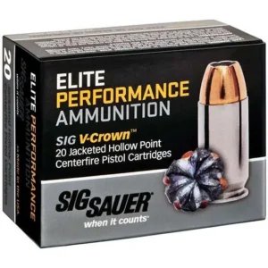SIG SAUER AMMO 10MM 180GR ELITE BALL FMJ BOX/50 — view 4