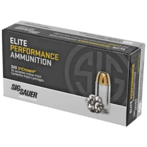 SIG SAUER ELITE V CROWN AMO 40S&W 165GR JHP 50RD (10 BOX CASE) — view 3