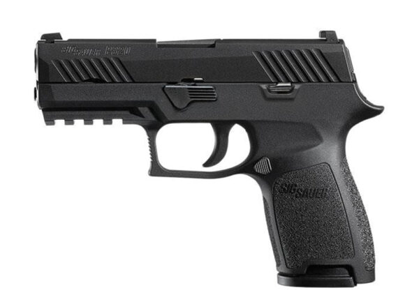 P320 Nitron Cmpt 9MM 3.9" Blk *MA* 10rd — view 1