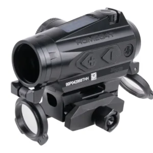 SIG SAUER  ROMEO4T RED DOT SIGHT 1X20MM BALLISTIC CIRCLE DOT SOLAR 0.5 MOA ADJ SIDE BATTERY GRAPHITE — view 4