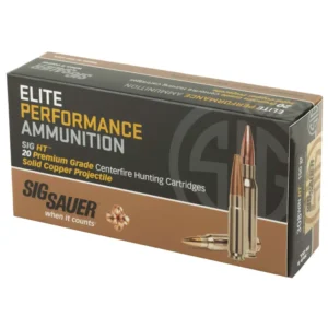 SIG SAUER AMMO 308 WIN 150GR ELITE HUNTING HT BOX/20 — view 2