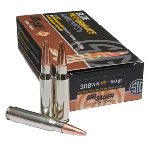 SIG SAUER AMMO 308 WIN 150GR ELITE HUNTING HT BOX/20 — view 4