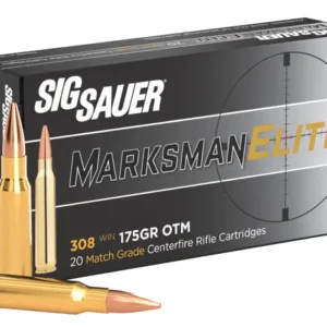 SIG SAUER AMMO 308 WIN 175GR ELITE MATCH GRADE OTM BOX/20 — view 4