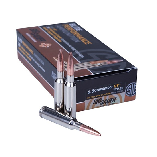 SIG AMMO 6.5CREED 120GR ELITE HUNTING HT 20/10 — view 1