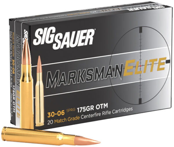 SIG AMMO 30-06 175GR OTM ELITE MATCH GRADE 20/10 — view 1