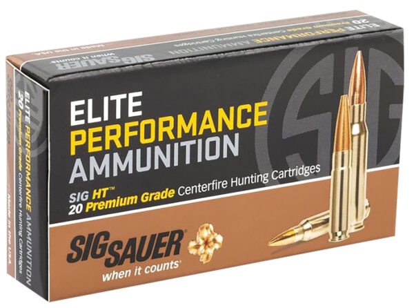 Sig Sauer E270H120 Elite Copper Hunting  270Win 130gr Copper Solid 20 Per Box/10 Case — view 1