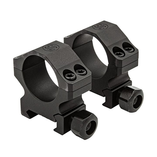 SIG ALPHA1 34MM EXTRA HIGH RINGS ALUM MATTE BL — view 1