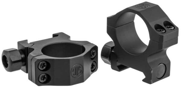 Sig Sauer Electro-Optics SOA10019 Alpha 1  Matte Black 1" Low 0 MOA — view 1
