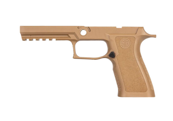 Sig Sauer GRIPMODXF943LGCOY P320 Grip Module X-Series (Large Size Module), 9mm Luger/40 S&W/357 Sig, Coyote Polymer, Fits Full Size Sig P320 (4.70") — view 1