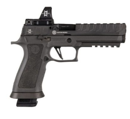 P320 MAX Custom 9MM 5" Grey w/optic 21rd — view 1