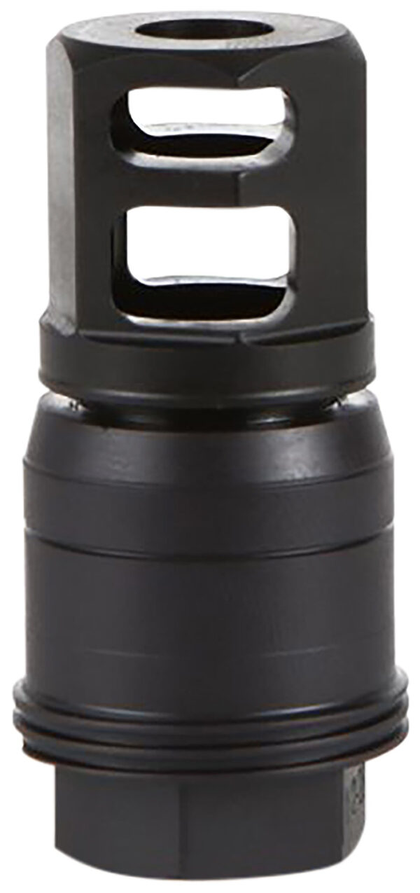 Sig Sauer SL55612X2890DEGM Clutch-Lok QD Muzzle Brake Black Stainless Steel 1/2"x28 Threads 5.56x45mm NATO — view 1
