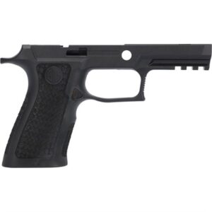LXG GRIP MODULE LASER ENGRAVED  P320XCARRY 3.9'' 9/40/357 BLK