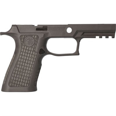 LTXG GRIP MODULE LASER ENGRAVED P320-X CARRY 9/40/357 GRAY — view 1
