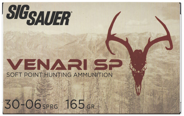 Sig Sauer V3006SP16520 Venari  30-06Springfield 165gr Soft Point 20 Per Box/10 Case — view 1