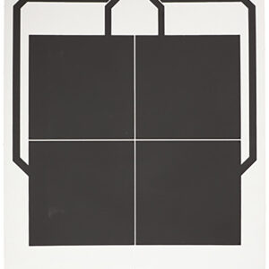 Sig Sauer SCT356 T300 Replacement Target 4 Square Hanging Black/White