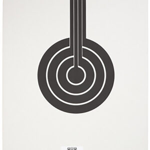 Sig Sauer SCT350 T300 Replacement Target Bullseye Hanging Black/White