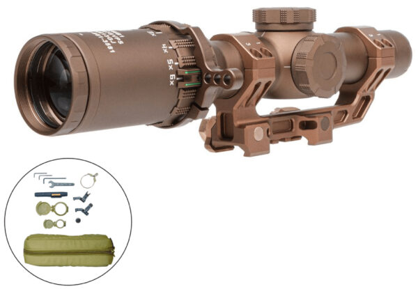 SIG TANGO6T 1-6X24 30MM SFP FL-6 FDE SVPS KIT — view 1