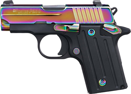 SIG P238 380ACP 2.7" SAO - SIGLITE (1)6RD TITAN RAINBOW — view 1