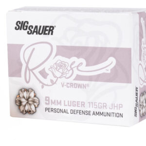 SIG SAUER ELITE V CROWN AMO 9MM LUGER 115GR ROSE JHP 20RD (10 BOX CASE) — view 4