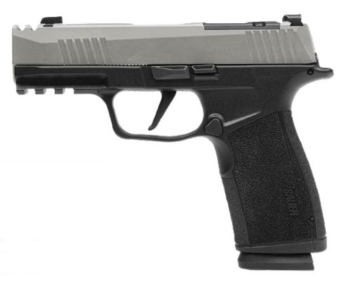 SIG P365X MACRO 9MM 3.1" COMP - XRAY3 (2)17RD STAINLESS/BLACK — view 1