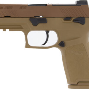 SIG P320 M18 9MM 3.9" NITE SGT - OR (3)10RD COYOTE CA COMPLIANT — view 2