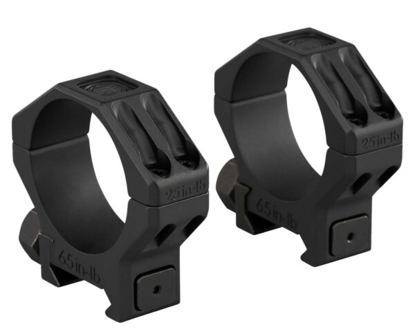 Sig Sauer Electro-Optics SOA65002 Alpha 6 Scope Ring Set Black Stainless Steel 35mm Tube Medium — view 1