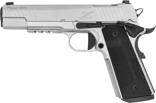 SIG 1911 X 45ACP 5" XRAY3 - (2)8RD G10 STAINLESS STEEL — view 1