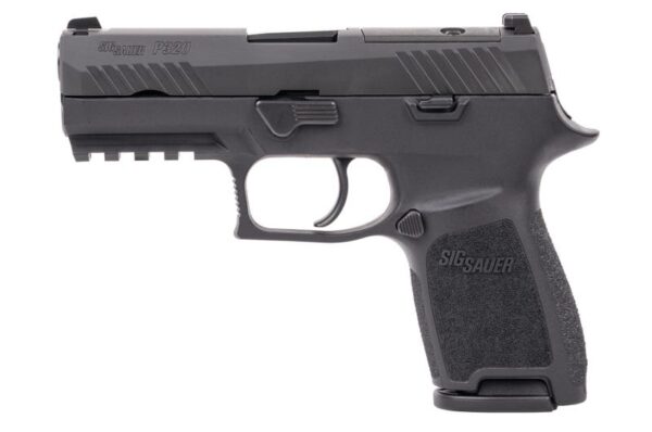 P320 Compact 9mm 3.9" Black (2) 10-rd — view 1