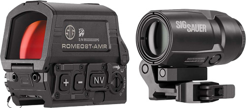 SIG RED DOT/MAGNIFIER COMBO - ROMEO8T/JULIET3 AMR BLACK — view 1